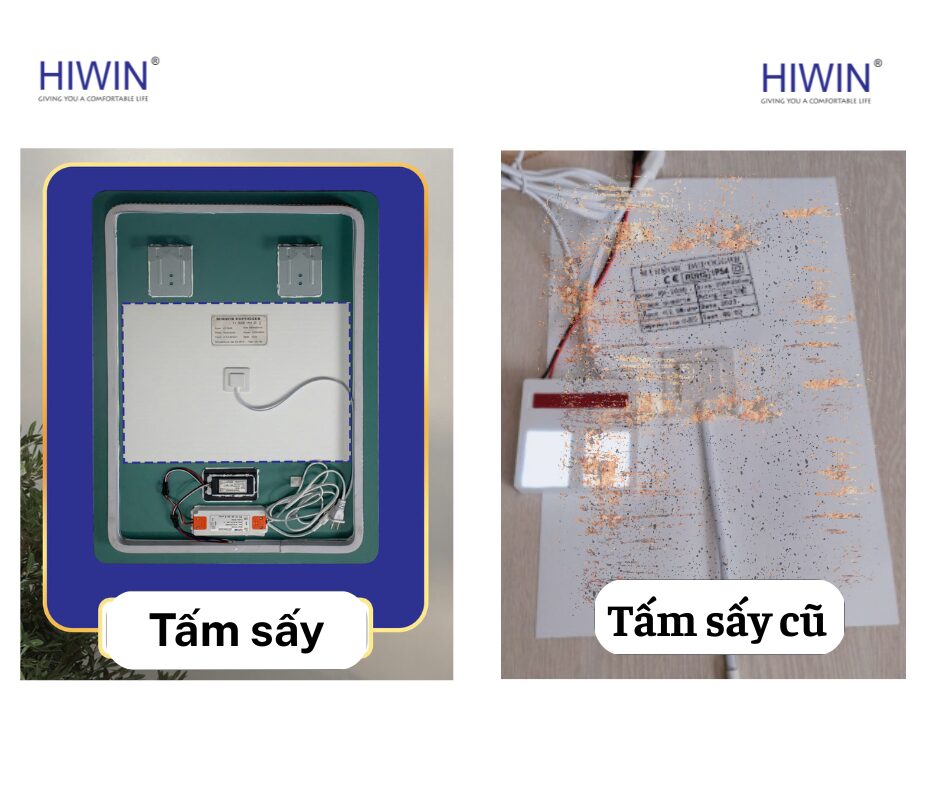 Khi tấm sưởi có dấu hiệu hỏng hóc cần được thay mới