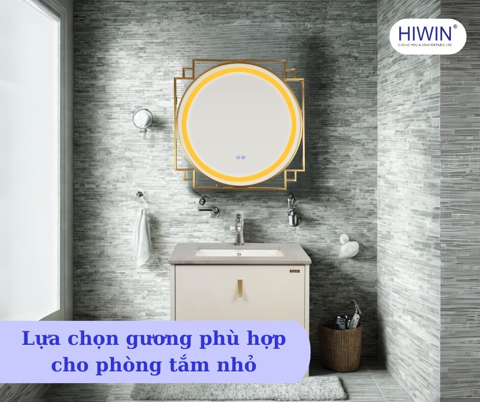 Chọn gương cho phòng tắm nhỏ – Đừng mắc 3 sai lầm này
