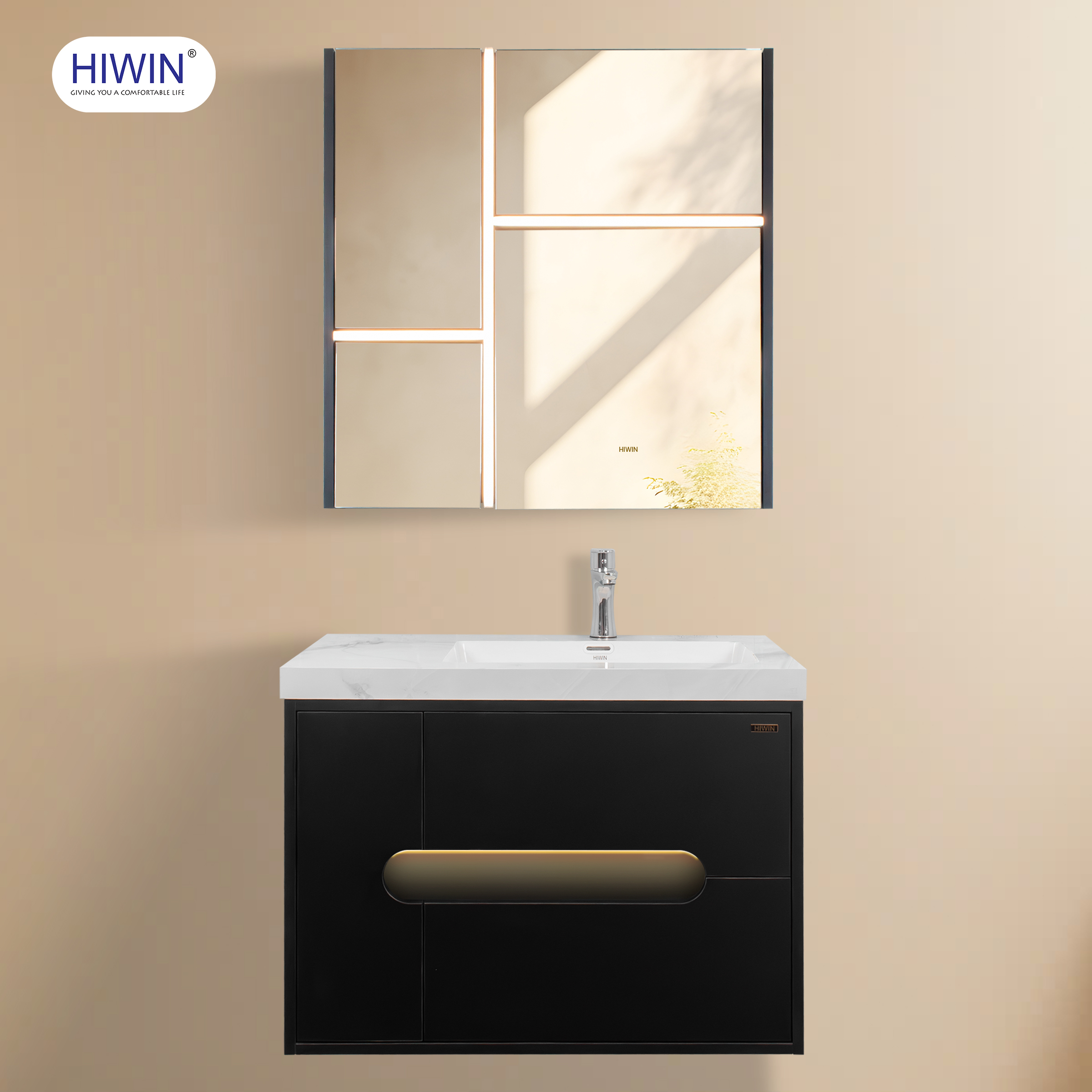 Bộ tủ chậu Lavabo YS-2623 2
