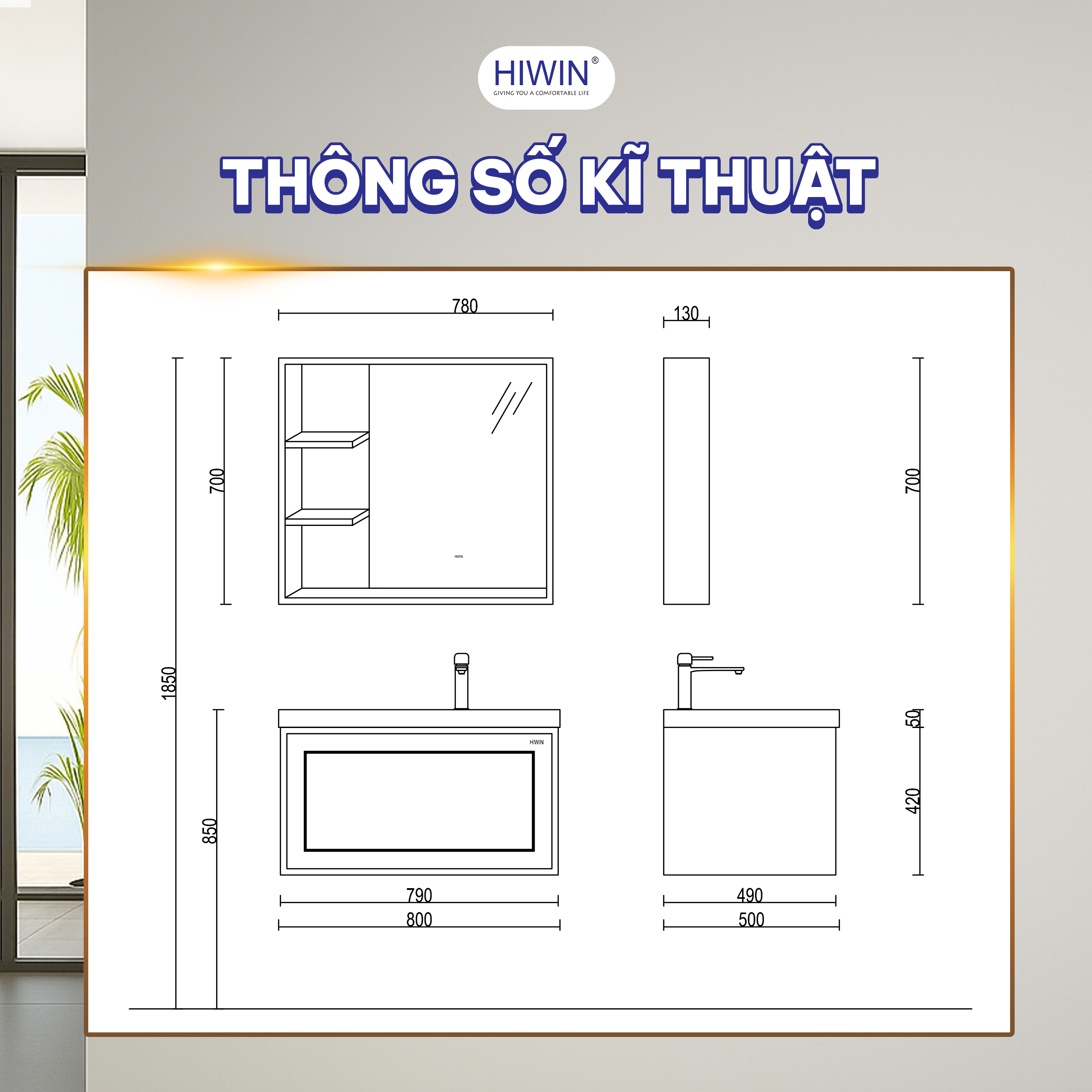 Thông số kĩ thuật của Hiwin YS-2643