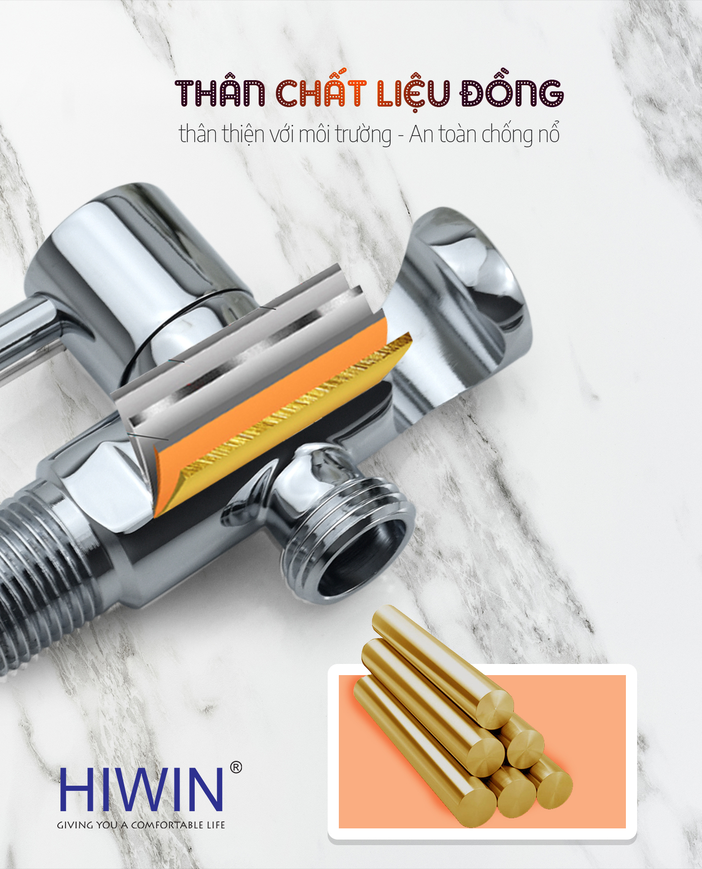 Đồng là kim loại có độ bền cao, khả năng chịu áp lực tốt và đặc biệt không bị gỉ sét