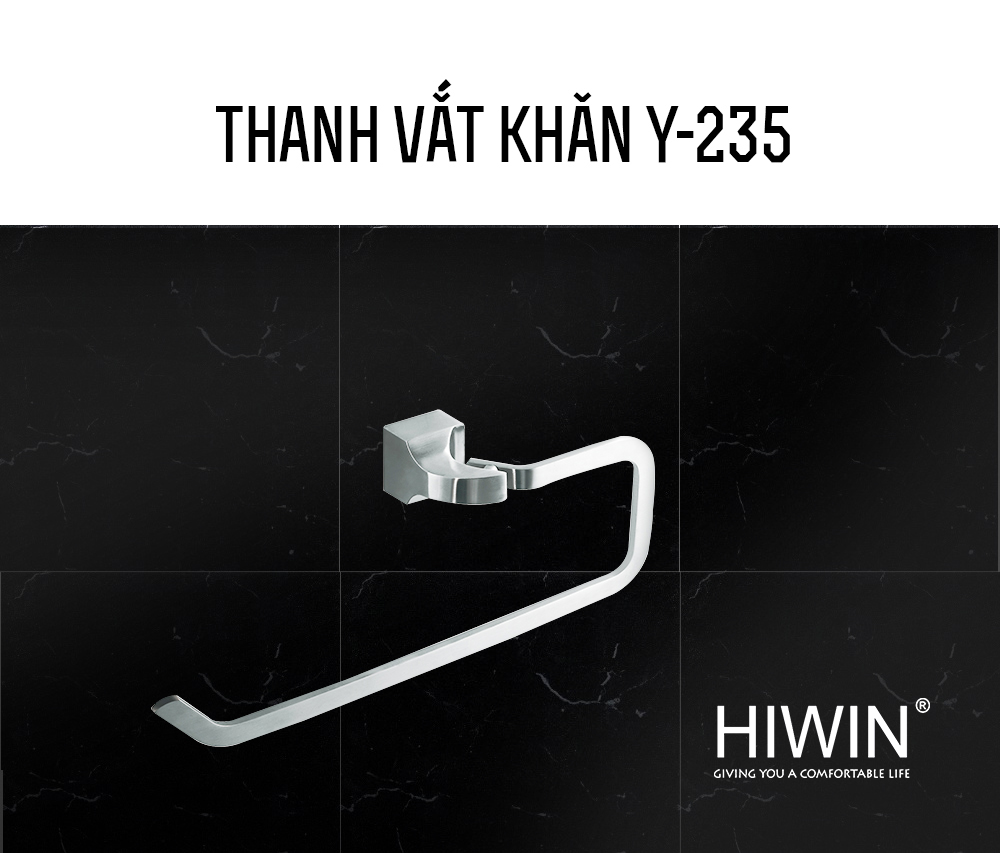 Thanh vắt khăn Hiwin Y-235 thuộc series 23 của bộ phụ kiện phòng tắm
