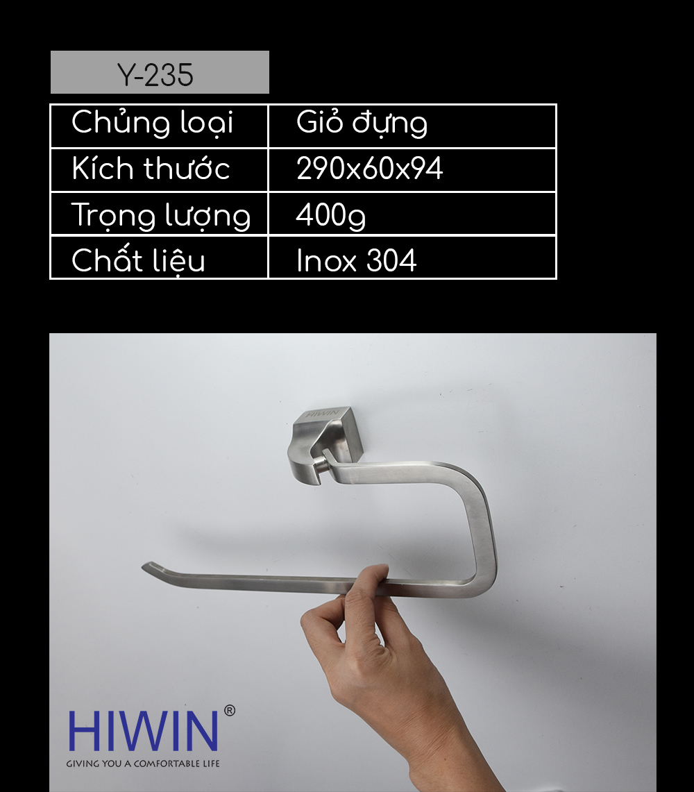Thiết kế chữ U mở tiện dụng, dễ dàng thao tác