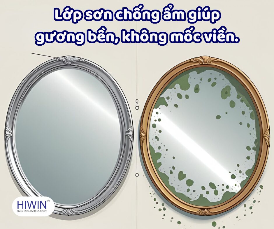 Cảnh báo 5 lỗi lắp khiến gương lavabo nhà tắm nhanh xuống cấp