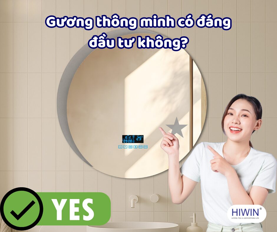 Gương thông minh rất đáng để đầu tư cho gia đình