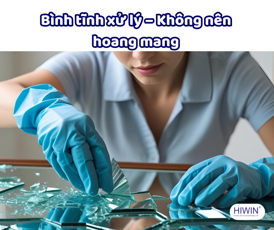 Bình tĩnh xử lý – Không nên hoang mang