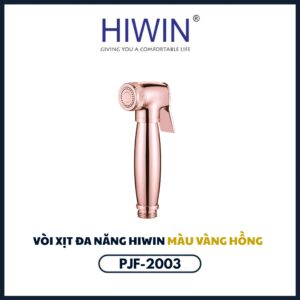 Vòi xịt Hiwin PJF-2003 màu vàng hồng