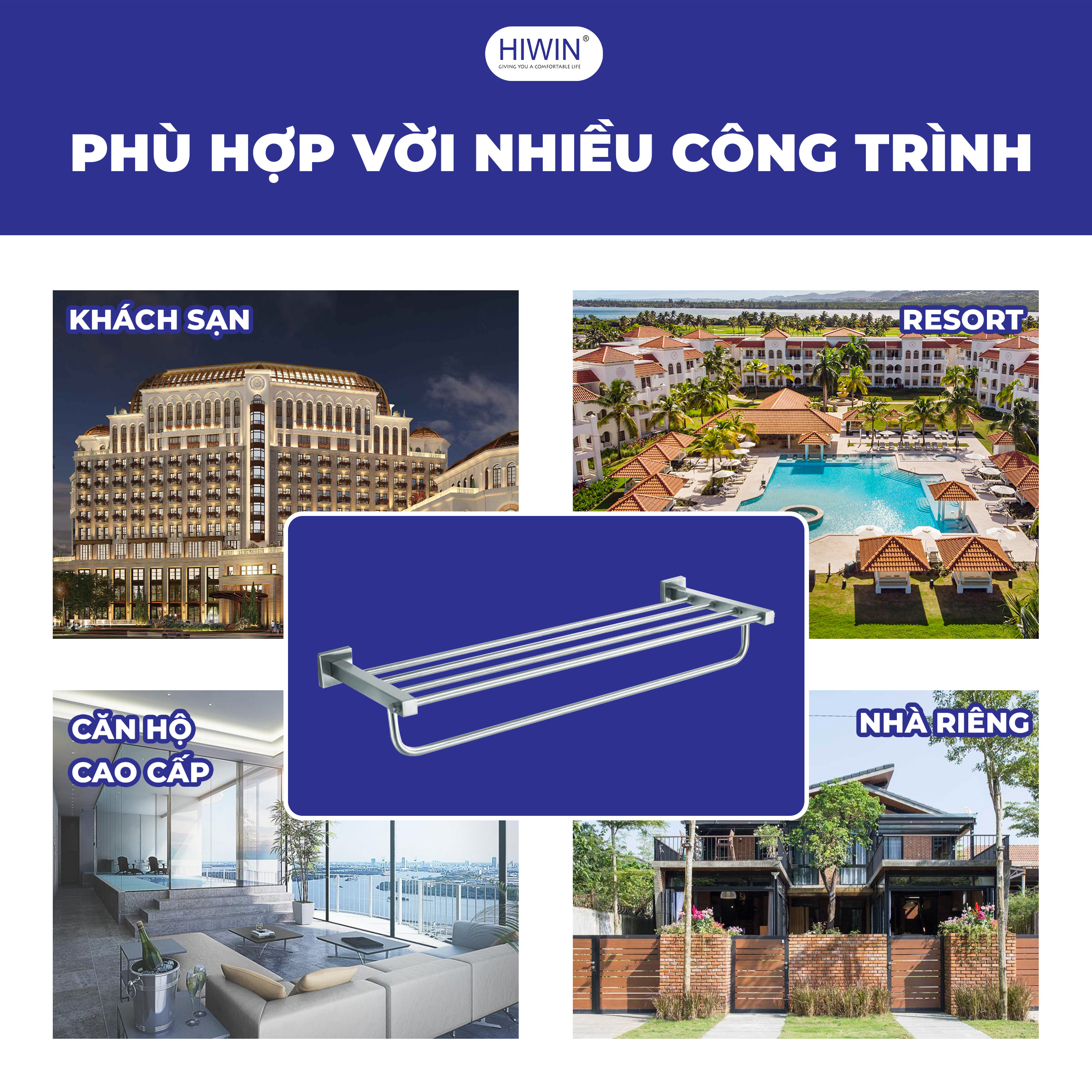 Y-339 thích hợp nhiều công trình
