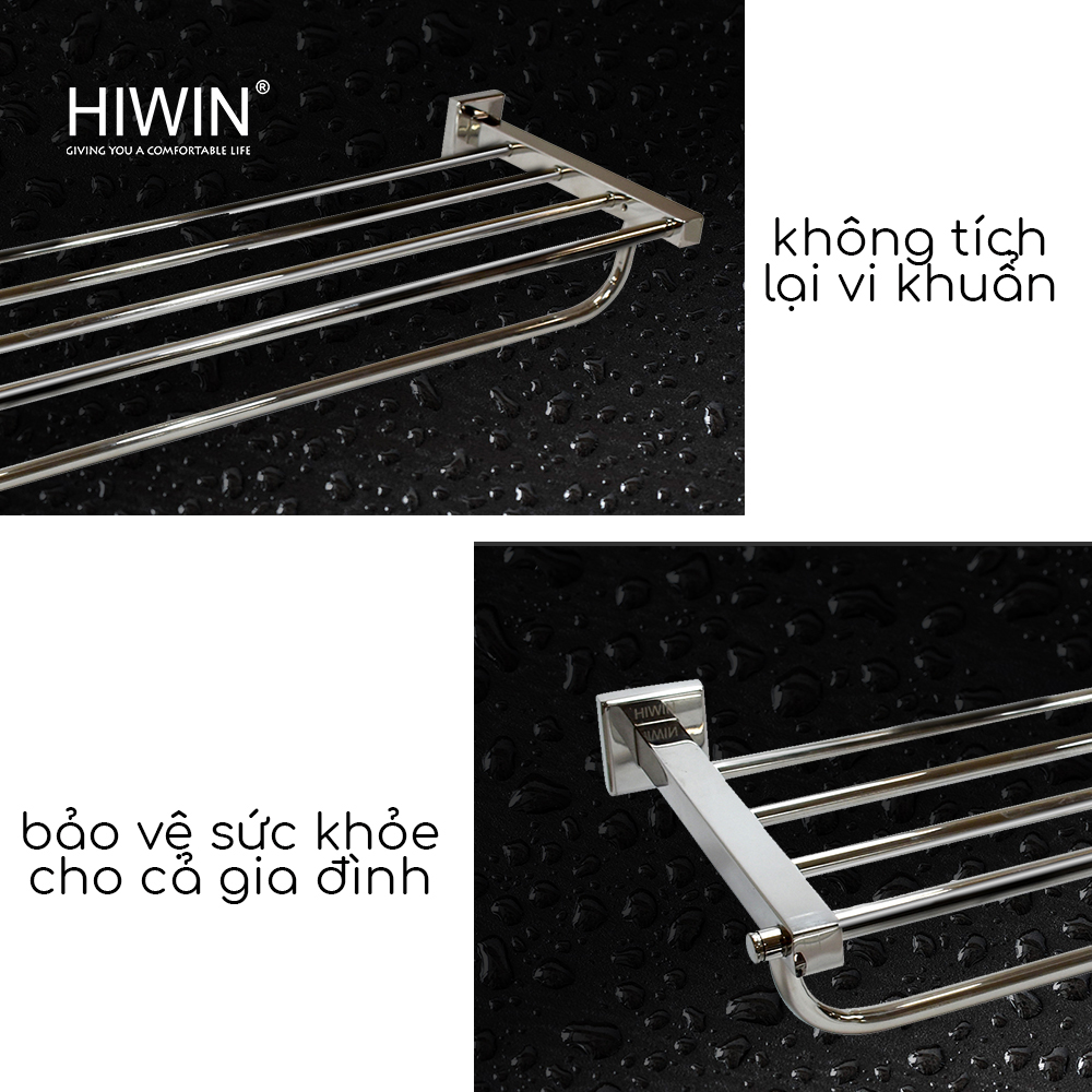 Những tính năng nổi trội của giá treo khăn inox 304 Hiwin Y-339