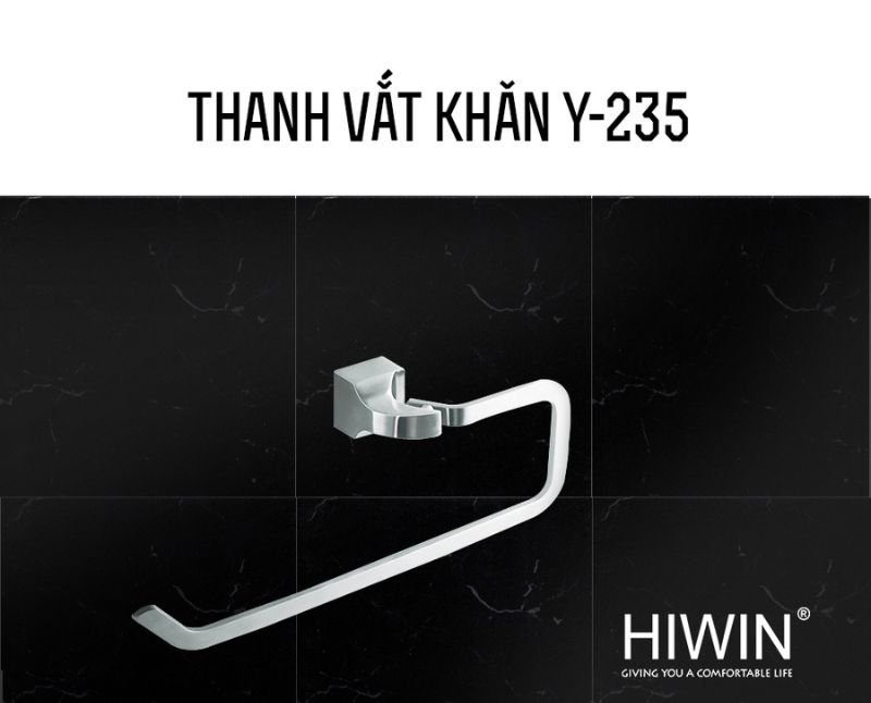 Thanh vắt khăn Hiwin Y-235 thuộc series 23 của bộ phụ kiện phòng tắm