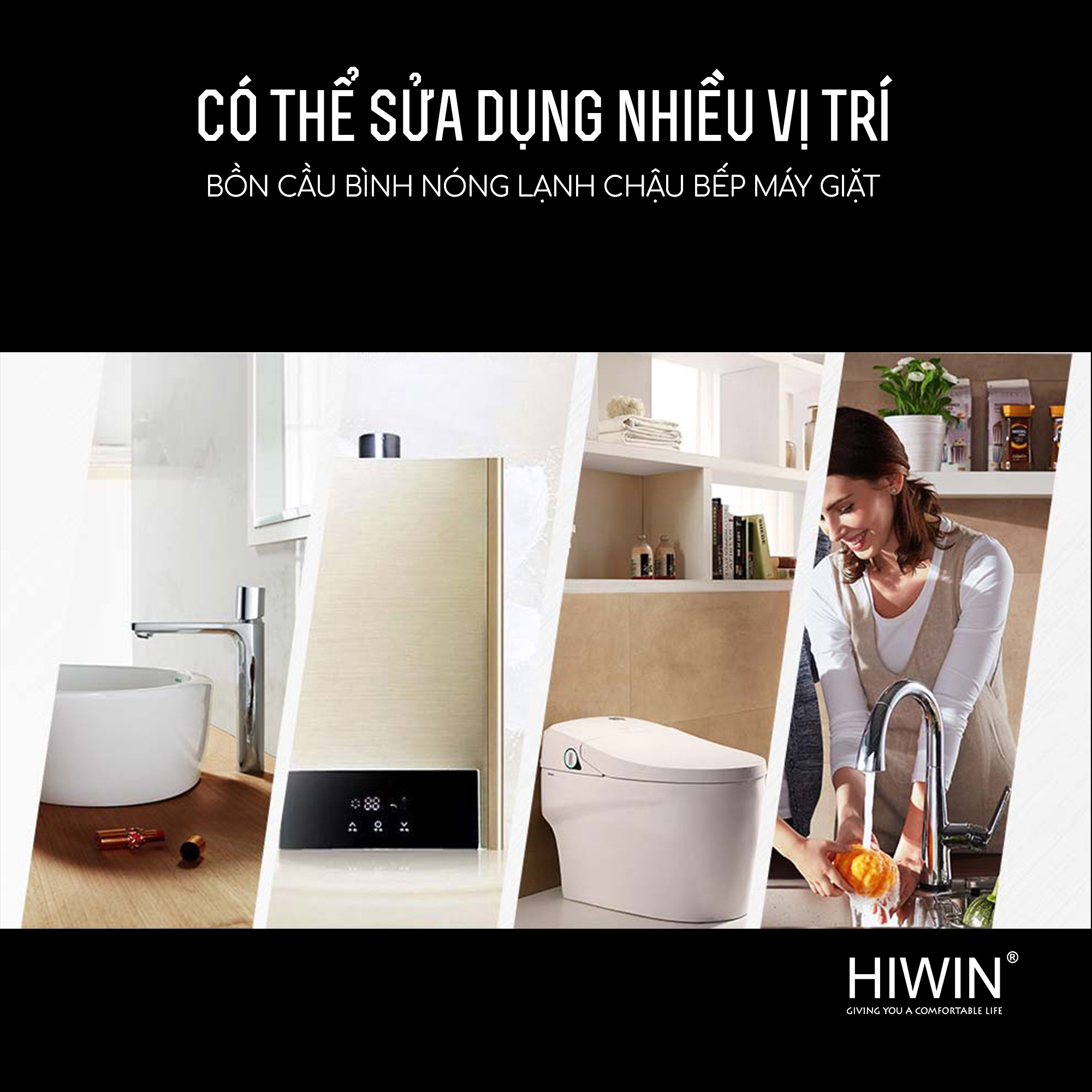 Van góc Hiwin JF-019 có thể lắp đặt ở nhiều vị trí khác nhau