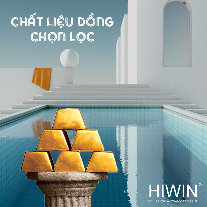 Kệ kính gắn tường Hiwin Y-1210 làm từ chất liệu cao cấp