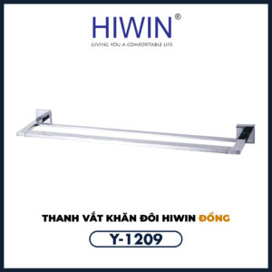 Thanh treo khăn mặt Hiwin Y-1209 gọn gàng, sang trọng