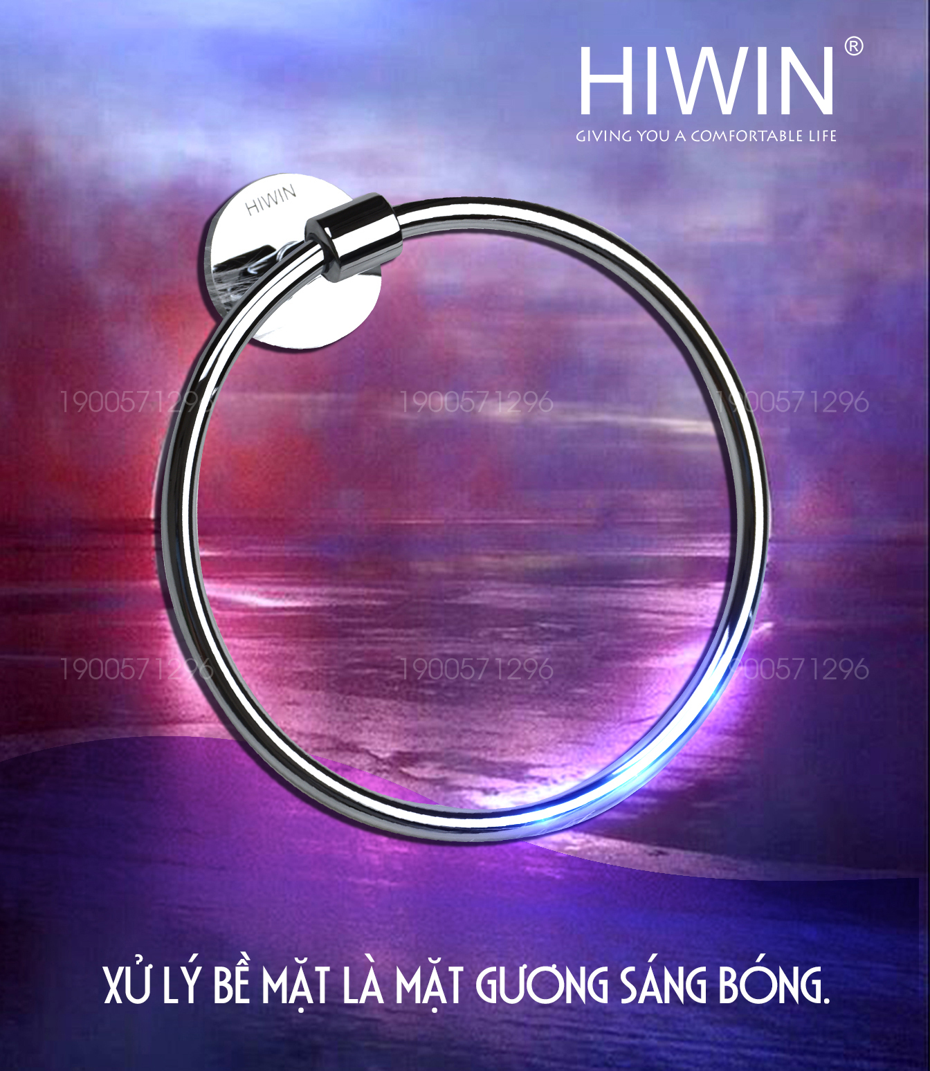 Hiwin Y-2305 với công nghệ xử lí bề mặt mạ crom sáng bóng