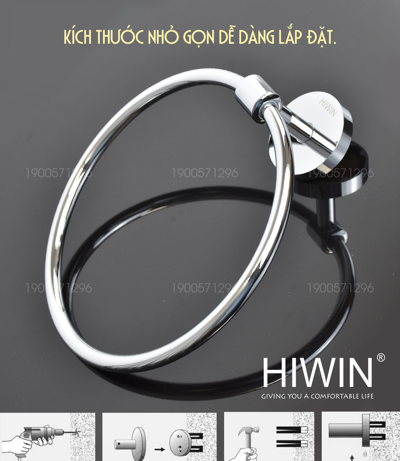 Thiết kế nhỏ gọn, đa vị trí lắp đặt