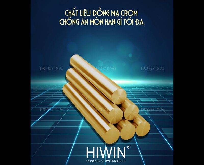 Chất liệu đồng 59 chắc chắn, bền bỉ vượt thời gian