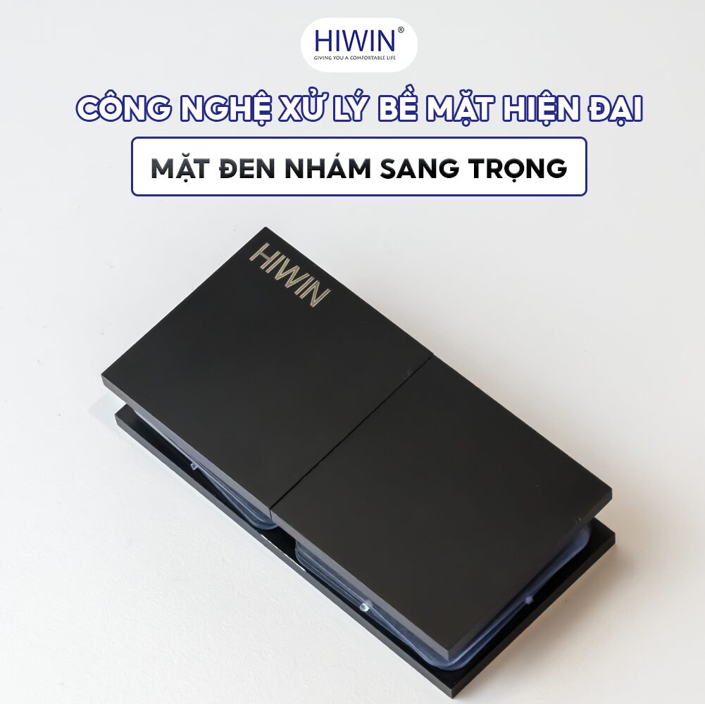 Bề mặt đen mờ không chỉ giúp sản phẩm dễ dàng phối hợp với nhiều phong cách nội thất