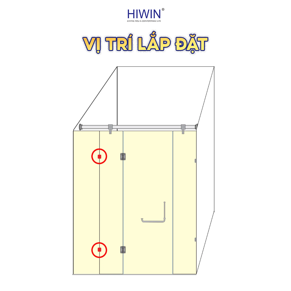 Kẹp định vị 180 kính kính FC-2036 được sử dụng chủ yếu để nối liền hai tấm kính thẳng hàng