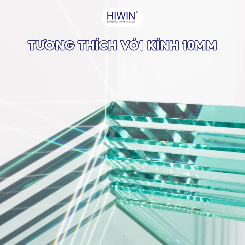 Kẹp định vị 180 kính kính FC-2036 được thiết kế tối ưu cho kính cường lực dày 10mm