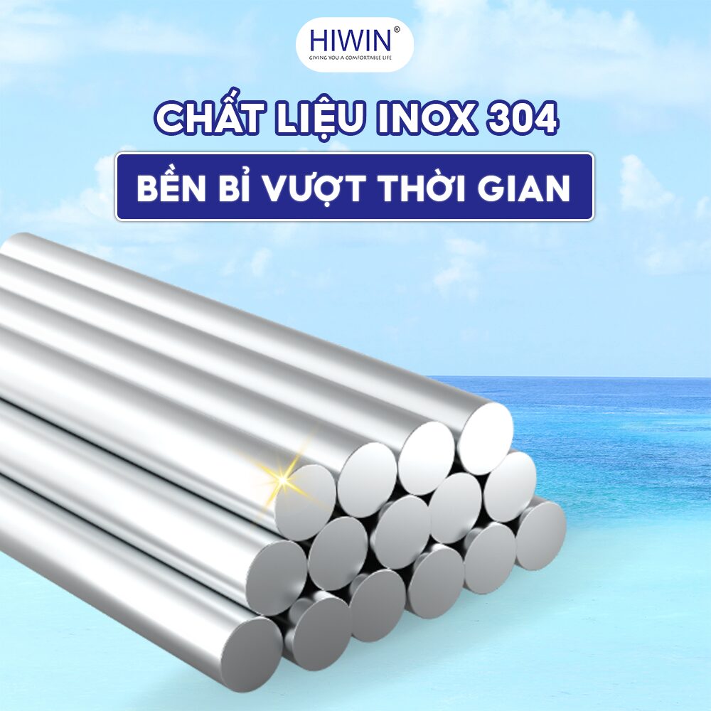 Chất liệu inox 304 chuẩn ASTM – Độ bền vượt trội, chống gỉ tuyệt đối