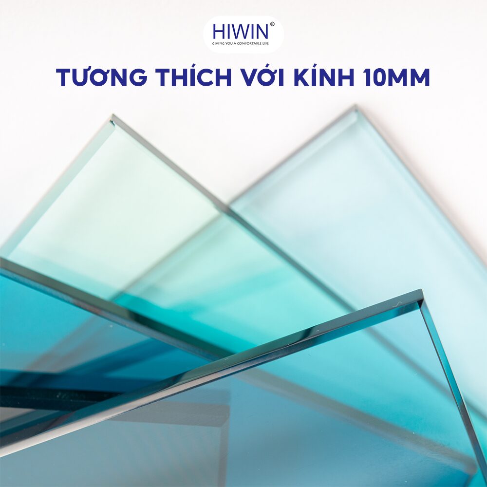 Kẹp định vị 180 độ kính kính cạnh vát Hiwin FC-2087 phù hợp với kính cường lực dày 10mm