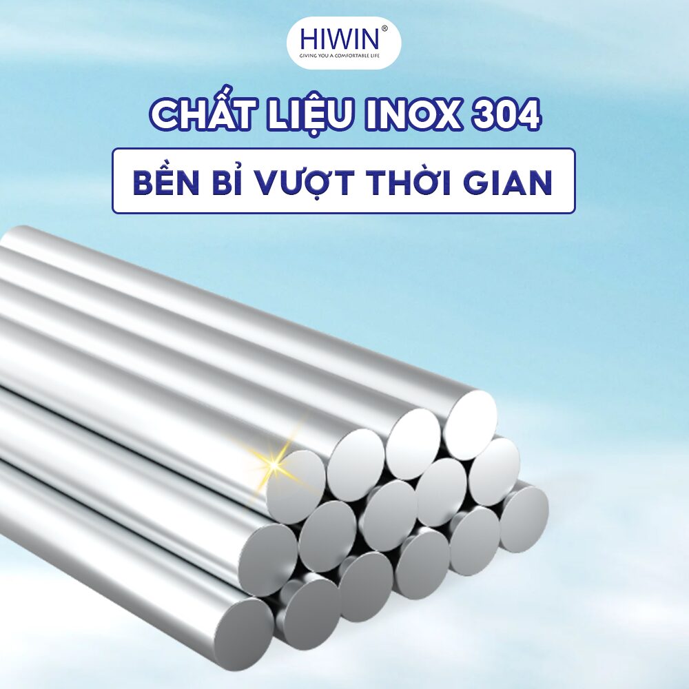 Chất liệu inox 304 chuẩn ASTM – Bền bỉ và chống gỉ