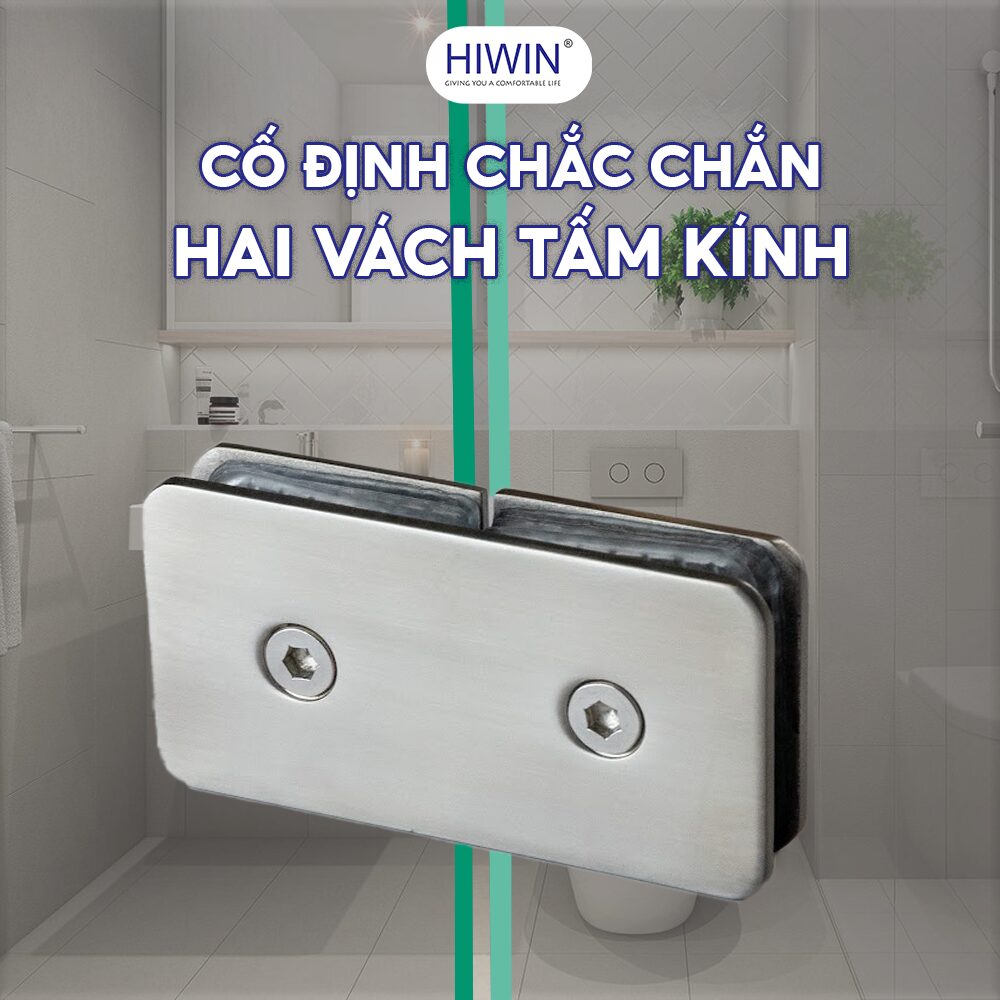 Cố định chắc chắn vách tắm kính – An toàn tối đa
