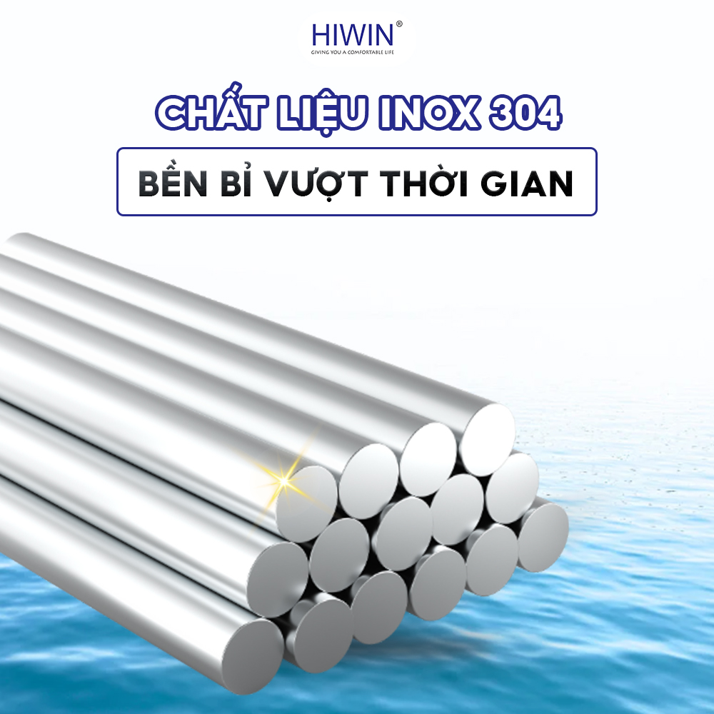 Bản lề HG-008B dày 5mm inox 304 gương sử dụng inox 304 cao cấp