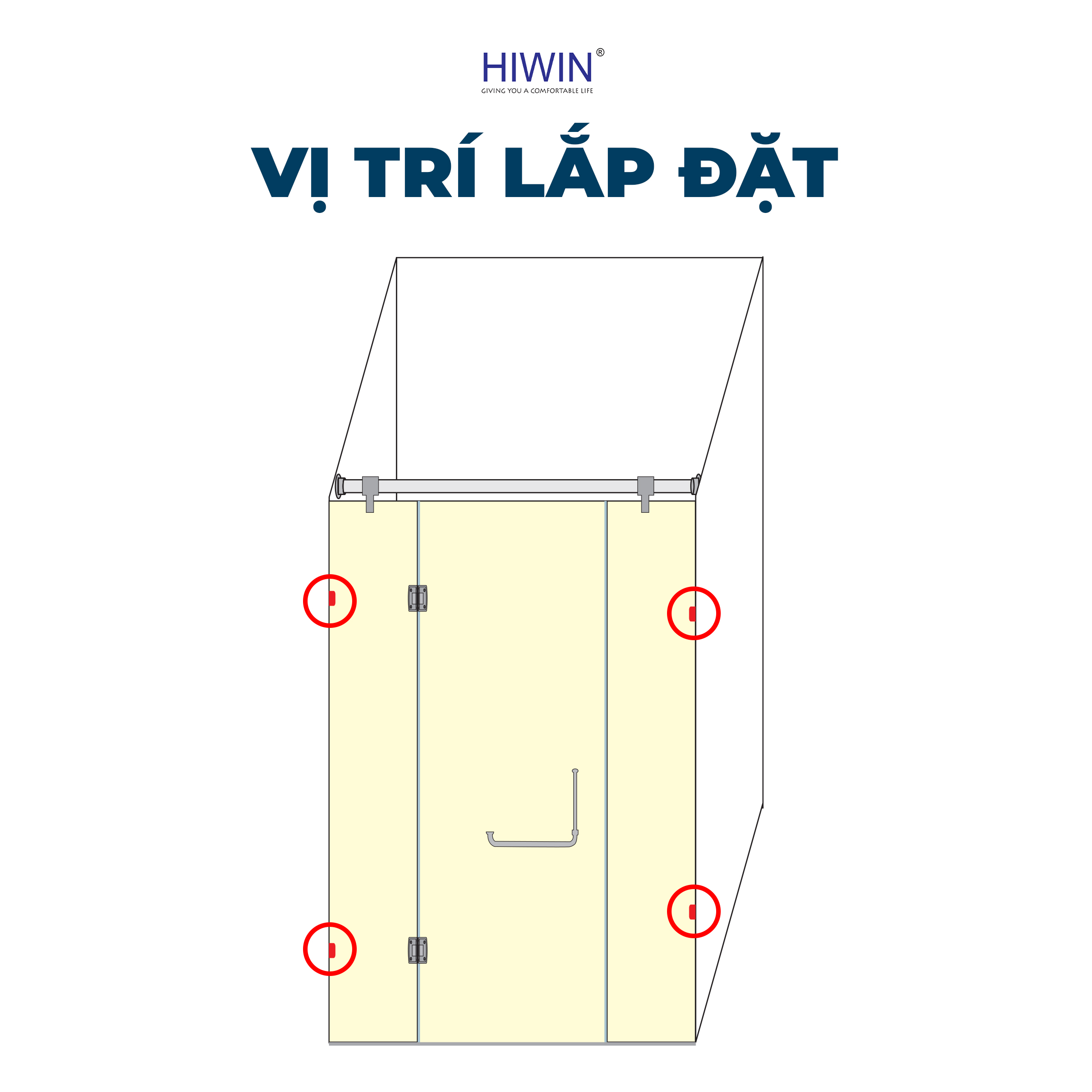 Kẹp cố định FC-2082 thường được sử dụng để lắp