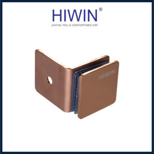 Kẹp định vị 90 độ kính tường Hiwin FC-086 màu vàng hồng