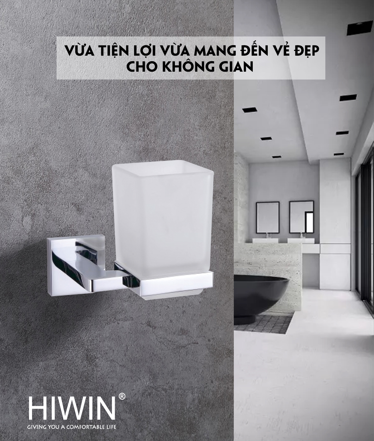 Công năng tiện nghi cho phòng tắm hiện đại