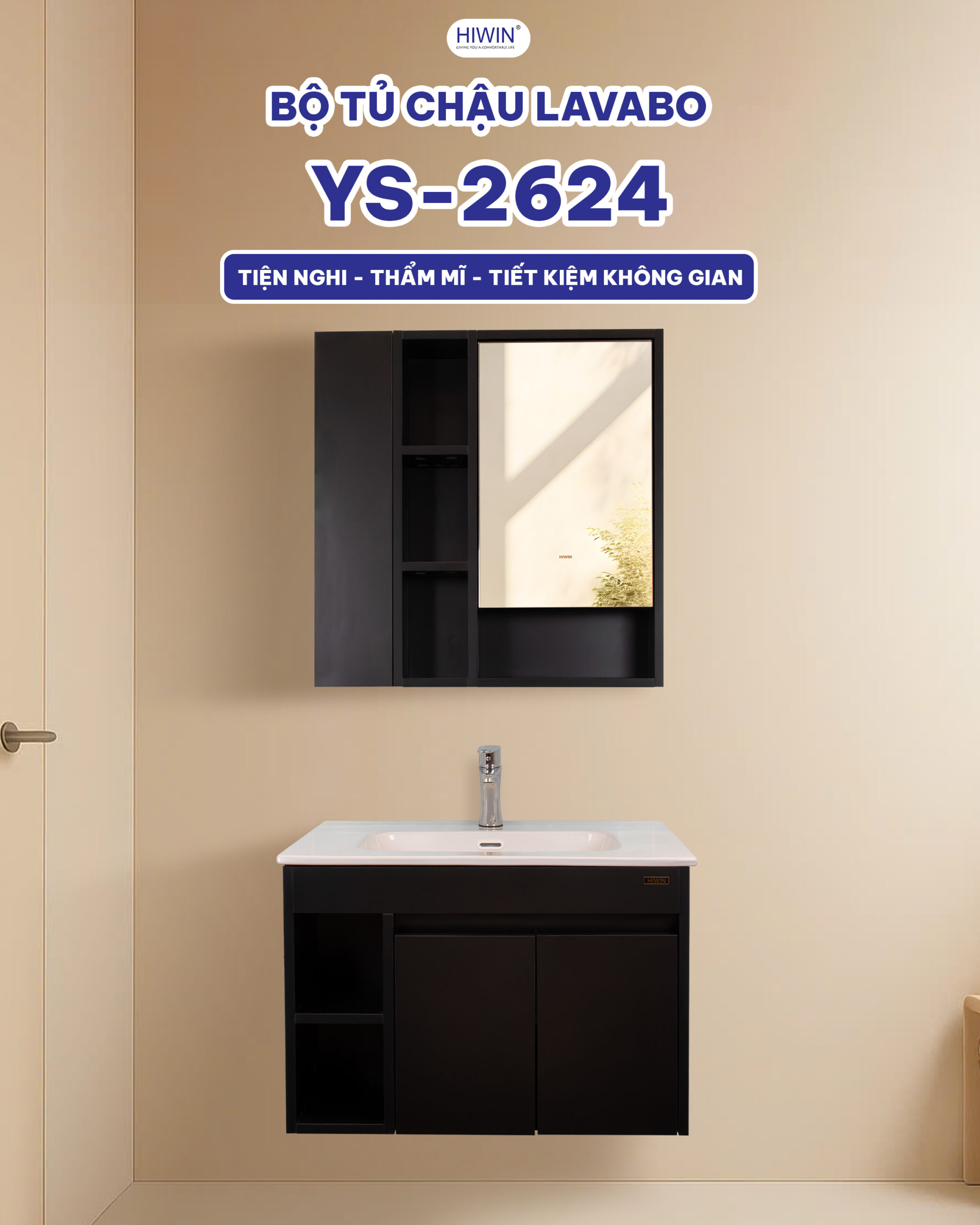 YS-2624 sở hữu thiết kế tối giản mà thanh lịch