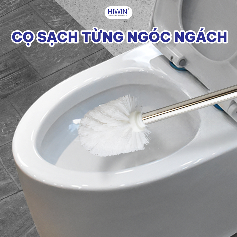Bộ chổi cọ kệ đỡ toilet Hiwin Y-336