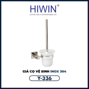 Bộ chổi cọ kệ đỡ toilet Hiwin Y-336 bền bỉ với thời gian