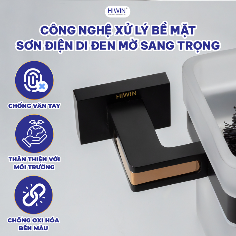 Bộ cọ toilet Hiwin Y-7607BL