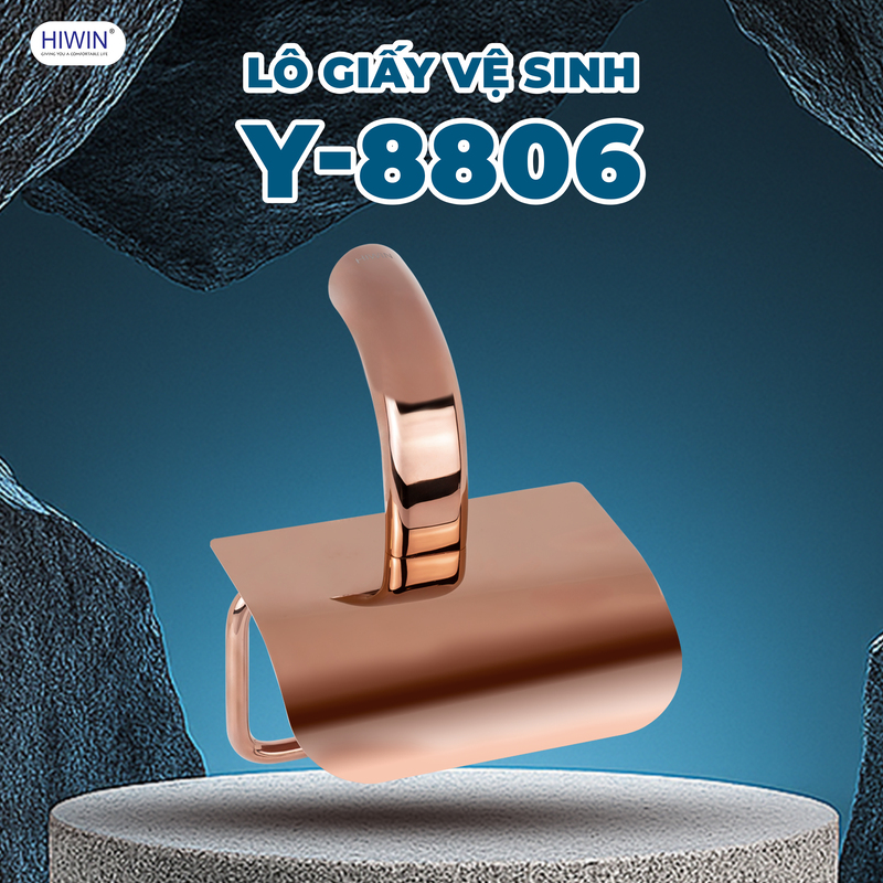 Thiết kế tổng quan của giá để giấy vệ sinh Hiwin Y-8806