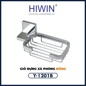 Giá để xà phòng Hiwin Y-1201B mạ crom sáng bóng
