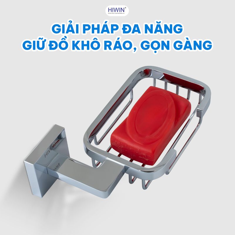Công năng giữ xà phòng gọn gàng và khô ráo