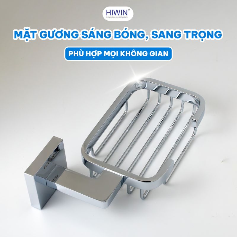 Bề mặt mạ crom sáng bóng, chống bám bẩn