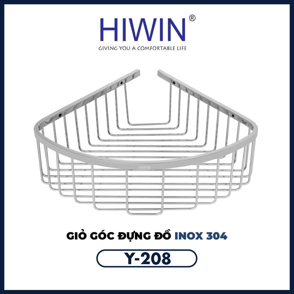 Kệ đựng xà bông trong nhà tắm Hiwin Y-208 thoát nước nhanh