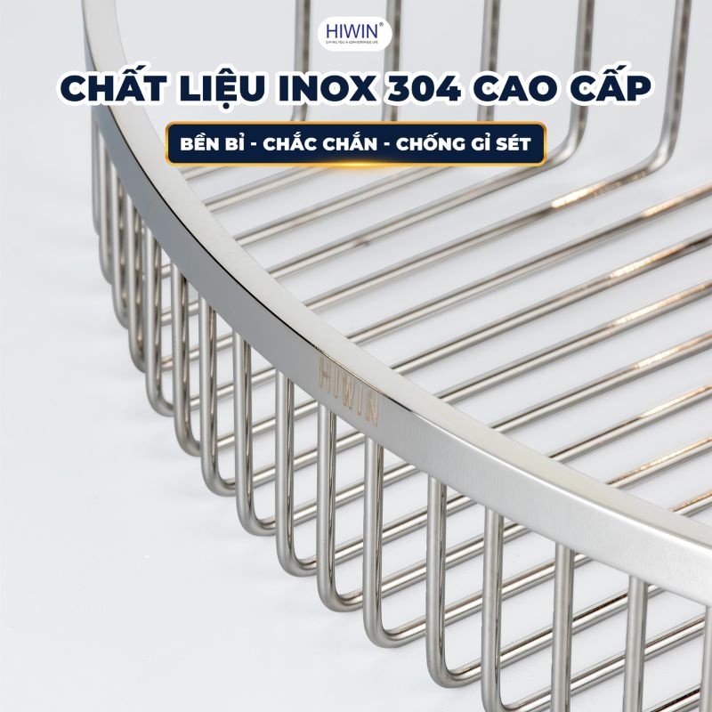 Chất liệu inox 304 cao cấp chống gỉ sét