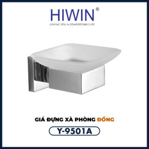 Khay đựng xà phòng Hiwin Y-9501A vuông vắn, chắc chắn
