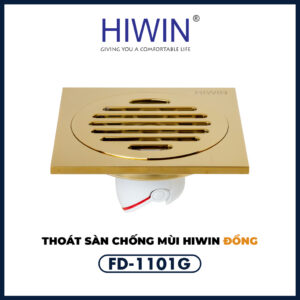 Thoát sàn Hiwin FD-1101 mạ vàng sang trọng