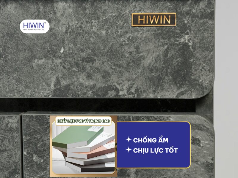 Tấm nhựa PVC thường xuyên được sử dụng trong sản xuất nội thất phòng tắm
