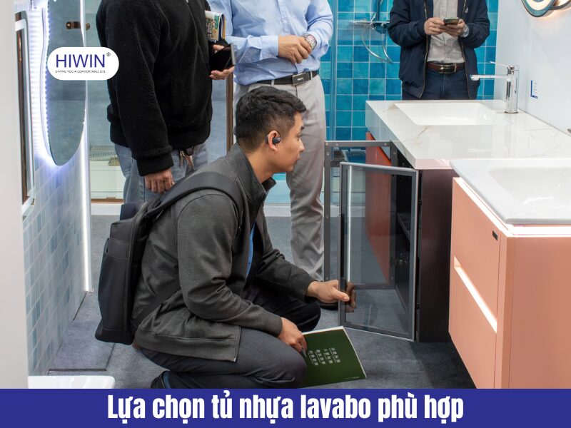 Lựa chọn tủ nhựa lavabo phù hợp dựa trên các tiêu chí
