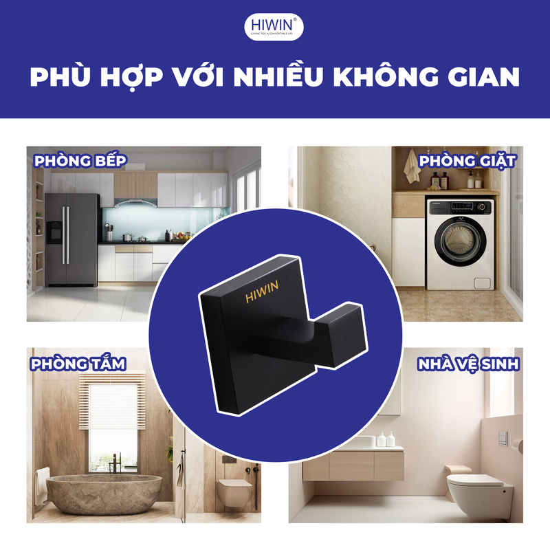 Móc đơn treo quần áo Hiwin Y-1304 đa dạng công năng