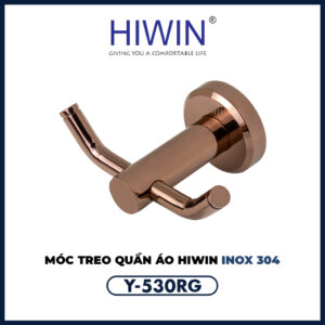 Móc treo đôi Hiwin Y-530 màu vàng kết hợp bền bỉ và thẩm mỹ