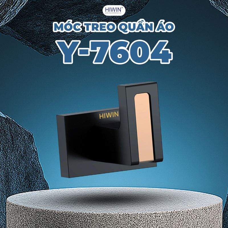 Thiết kế tối giản của móc treo Hiwin Y-7604BL