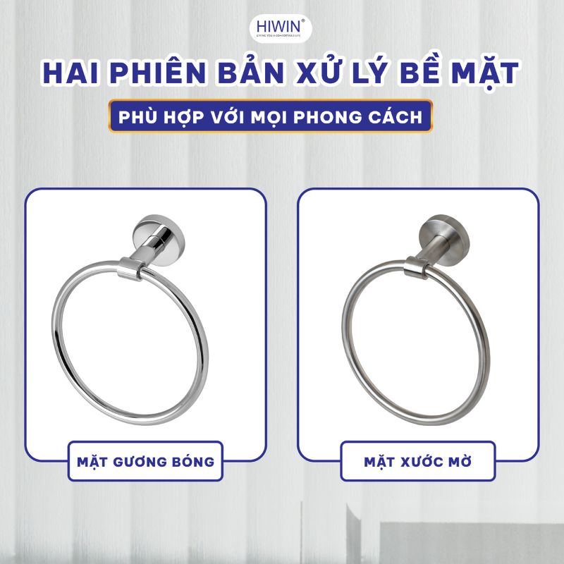 Móc treo Hiwin Y-5035 với hai loại xử lý bề mặt