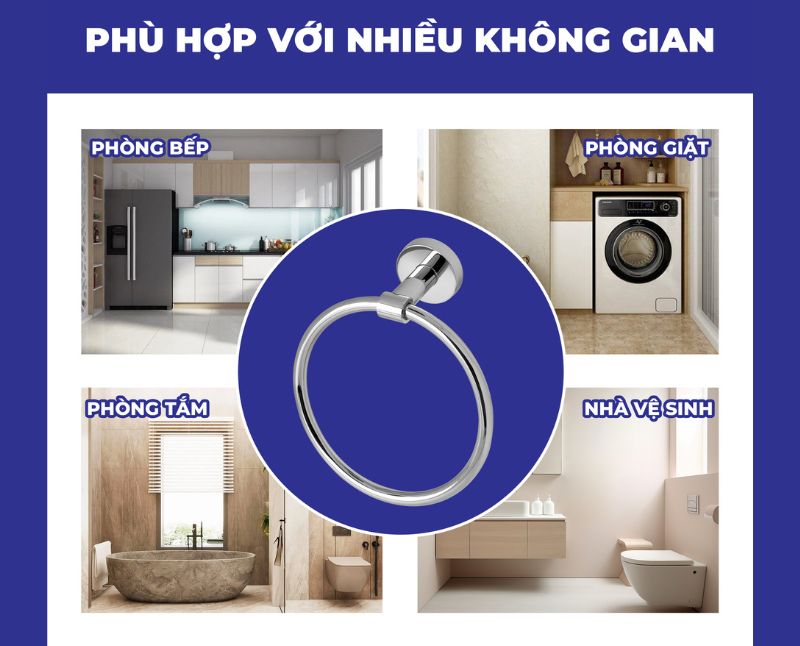 Thiết kế tỉ mỉ, hiện đại dễ dàng lắp đặt ở nhiều không gian